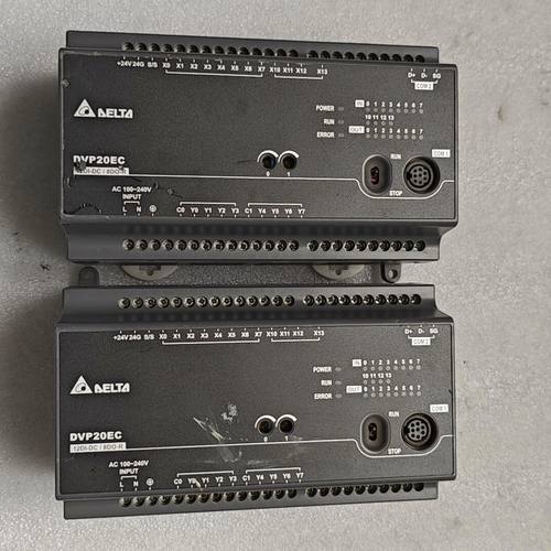 台达PLC控制器 拆机货 DVP20EC00R3 所见即所得