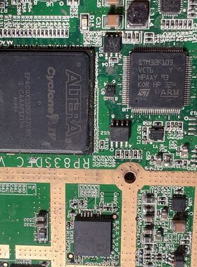 出拆机板子俩张 带ep4cgx150df27c8n 10