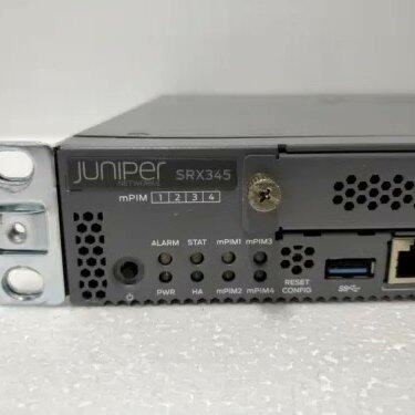 瞻博JUNIPER网络SRX345防火墙 8x GE RJ4