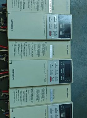 变频器 FR-A024-0.4K 实物拍摄 拆机货 所见
