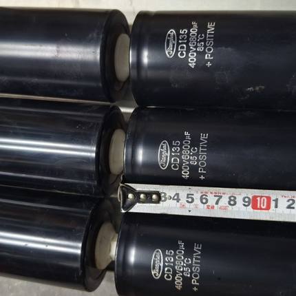 江海电容400v6800uf拆机保真包好cd1355