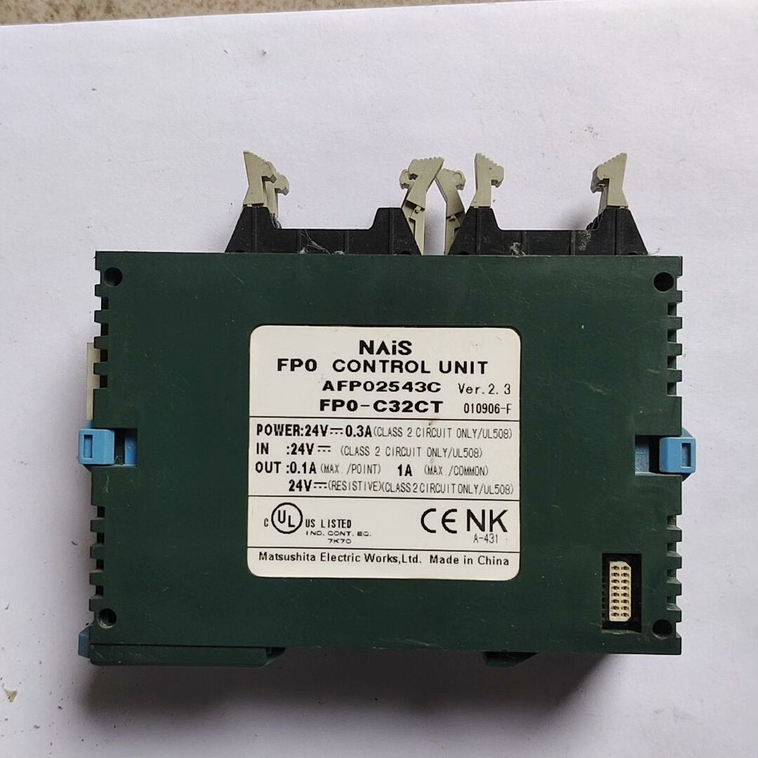 拆机PLC模块  FP0R-C32CT  实物图片  包