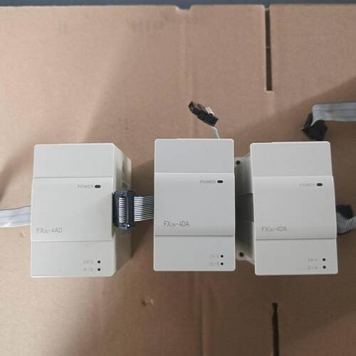 PLC模块 FX3U-4DA/FX3U-4AD