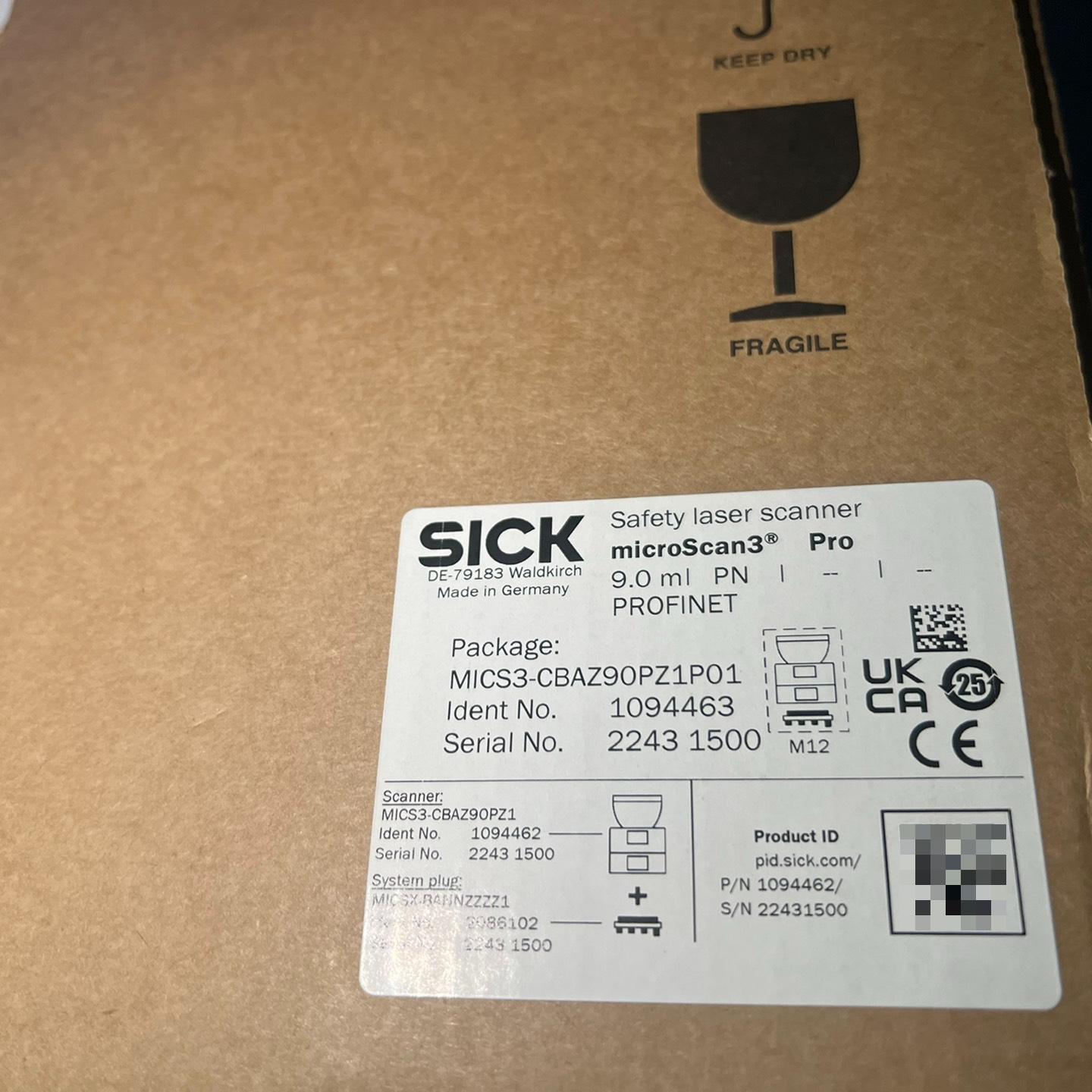 西克雷达MICS3-CBAZ90PZ1P01