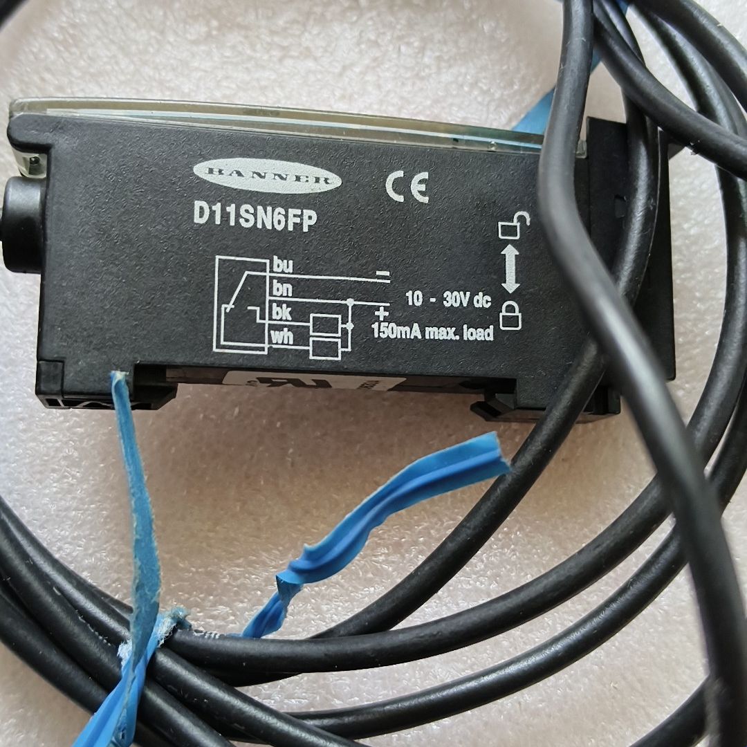 美国邦纳光纤放大器 D11SN6FP 光电传感器3只 未使用