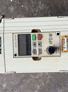 台达变频器0.75kw220v台达VFD007M21A拆机一