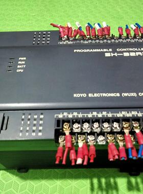 光洋PLC SH-32R2 实物拍摄 功能包好 轻微受损 不