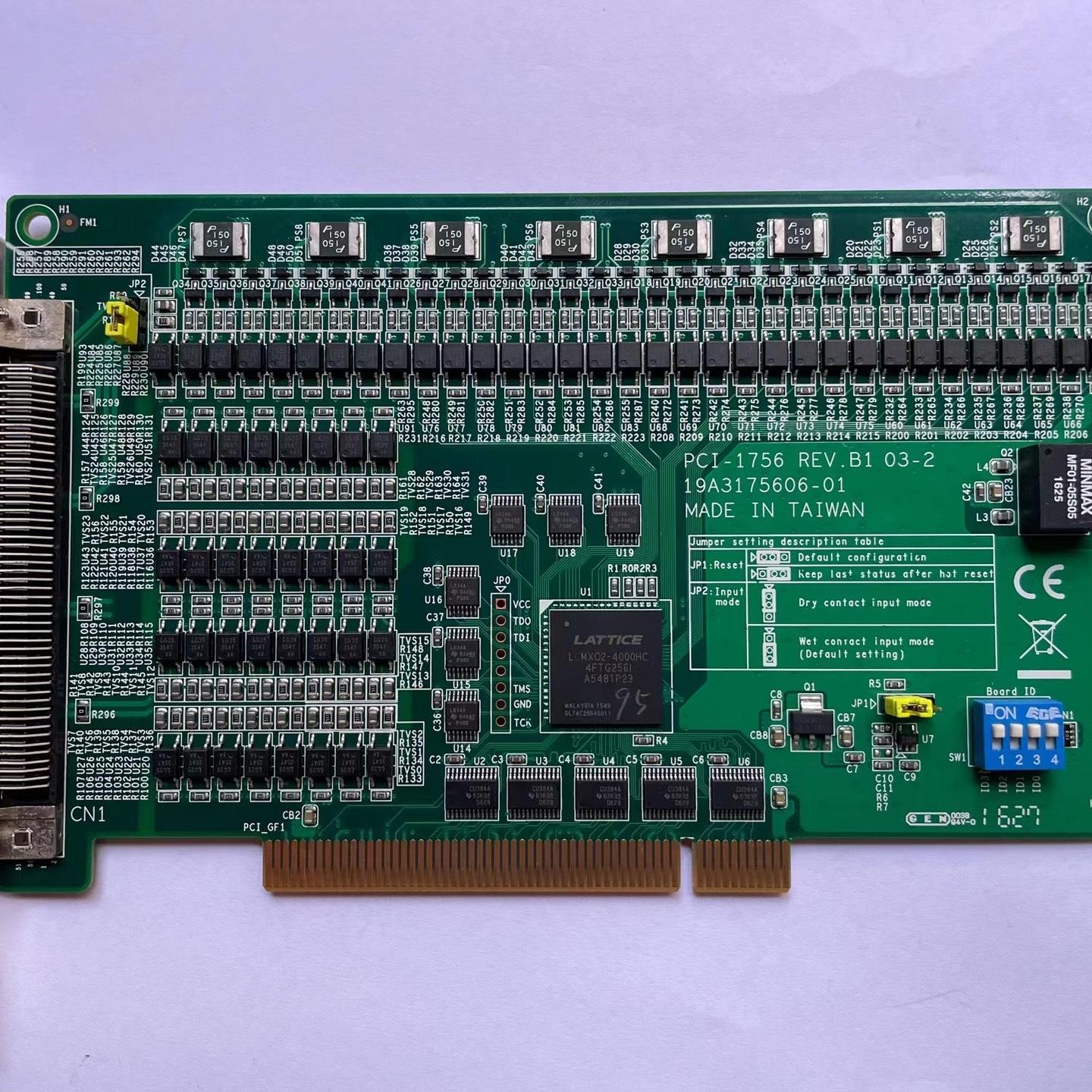 研华数据采集卡 PCI-1756 REV.B1 03-2