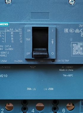 德国塑壳断路器3VM1225-5ED32-