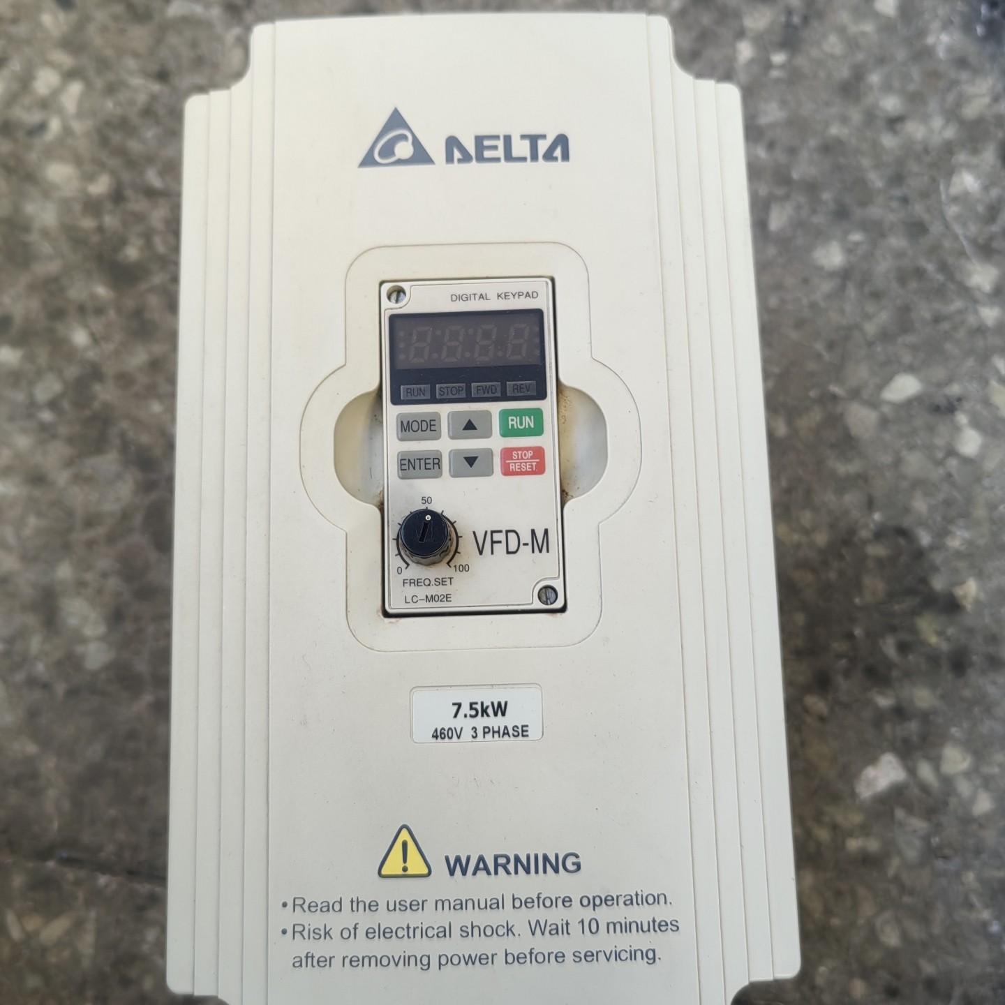 台达变频器7.5KW VFD075M43A拆机功能包好