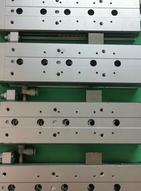 拆机精密滑台气缸HLS16X100SA 均带有附件。