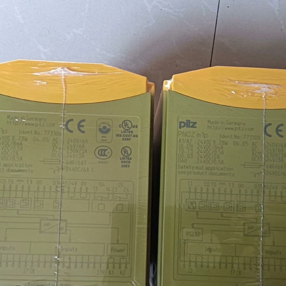 Pilz皮尔兹 PNOZ m1p/m0p/m2p 螺丝接线端