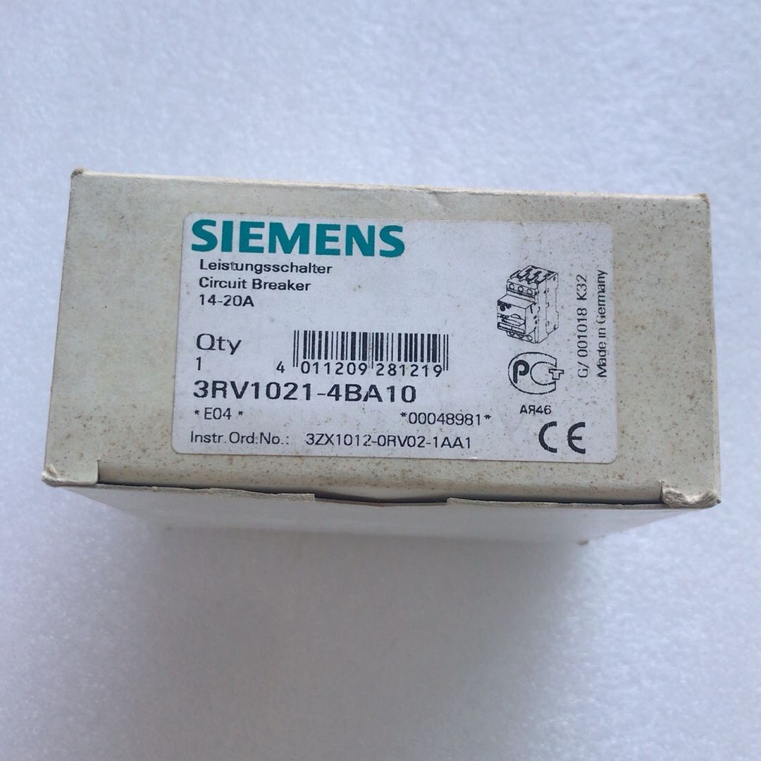 马达断路器3RV1021-4BA10 询价