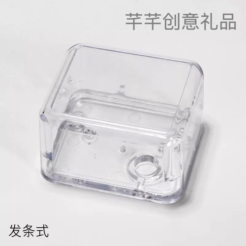 发条音乐盒配套盒子塑料透明盒DIY配件八音盒diy自制组装维修附件