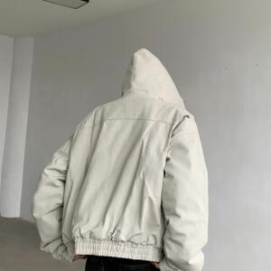 24连帽痞帅加毛夹克外套MJ1057--P158图片