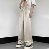 现货！珠光醋酸顺滑凉感仙气缎面冰丝休闲显瘦拖地西裤ck110-p68，男装西裤，电商B288