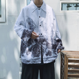 秋季男士冲锋衣雪山潮流宽松长袖风衣mj367-p75，男装夹克，电商B288