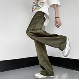 现货！珠光醋酸顺滑凉感仙气缎面冰丝休闲显瘦拖地西裤ck110-p68，男装西裤，电商B288