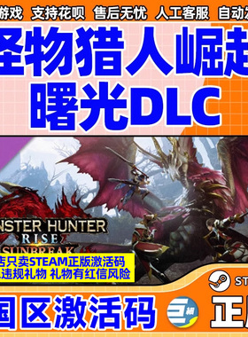 steam 怪物猎人崛起 国区CDkey激活码  PC游戏正版 现货秒发