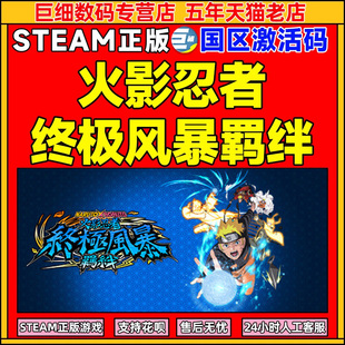 國區激活碼 Steam正版 游戲 火影忍者終極風暴羈絆 PC現貨 CDKEY
