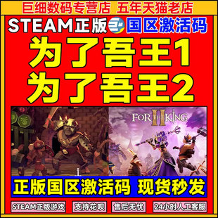 为了吾王2 Steam 为了国王For The King 单人多人桌游 同屏分屏 冒险 PC中文 正版游戏  国区激活码 CDKey