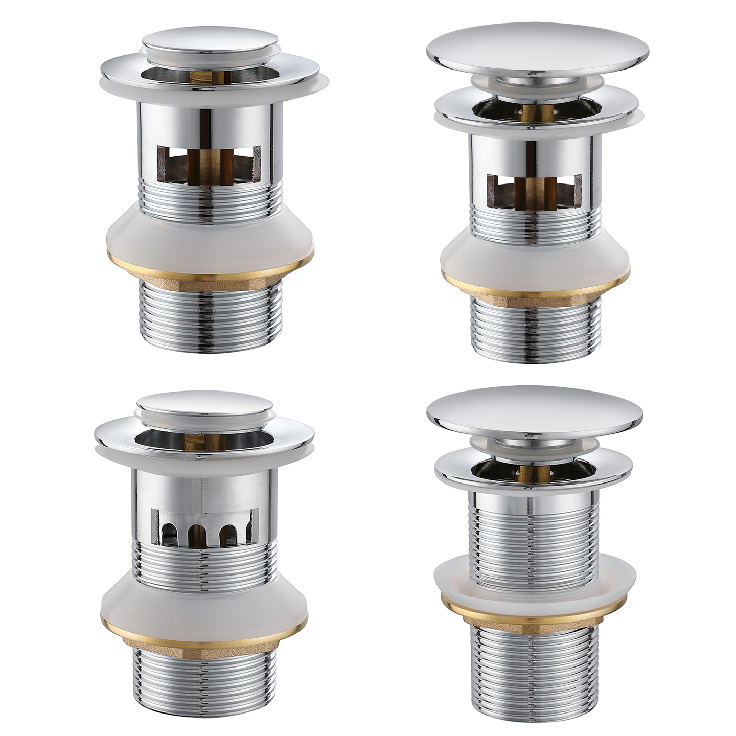 全铜弹跳式台盆下水器洗手池配件