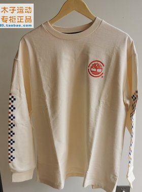 TIMBERLAND xCLOT LS TEE 联名款休闲运动刺绣长袖圆领卫衣 A63MD