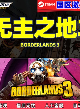 无主之地3 Borderlands 3 激活码 PC中文 steam游戏 正版  cdkey