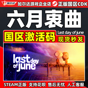 last day 六月衷曲 PC正版 CDKey june 游戏 Steam国区激活码