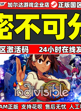 Steam 密不可分 Indivisible 国区激活码CDKEY PC中文正版游戏
