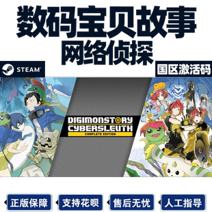 Steam正版 数码宝贝故事网络侦探 赛博侦探完整版国区激活码CDKey