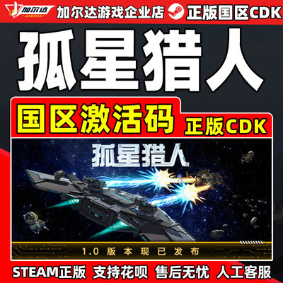 Steam游戏 孤星猎人 LONESTAR 激活码CDK 国区PC中文正版游戏