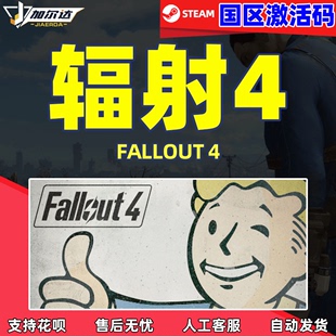 dlc辐射四Fallout PC中文Steam辐射4辐射4年度版 4全球key激活码 机械军团DLC废土工坊远港岛发明工坊科技工坊