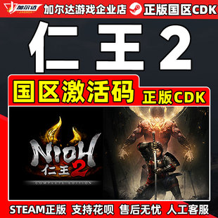 Nioh2 国区激活码 CDKey Steam 中文 完整版 PC正版 类魂动作 仁王2