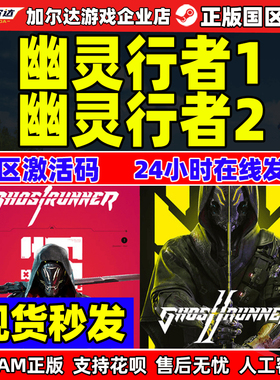 steam 幽灵行者 幽灵行者2 Ghostrunner Project 国区激活码CDKey