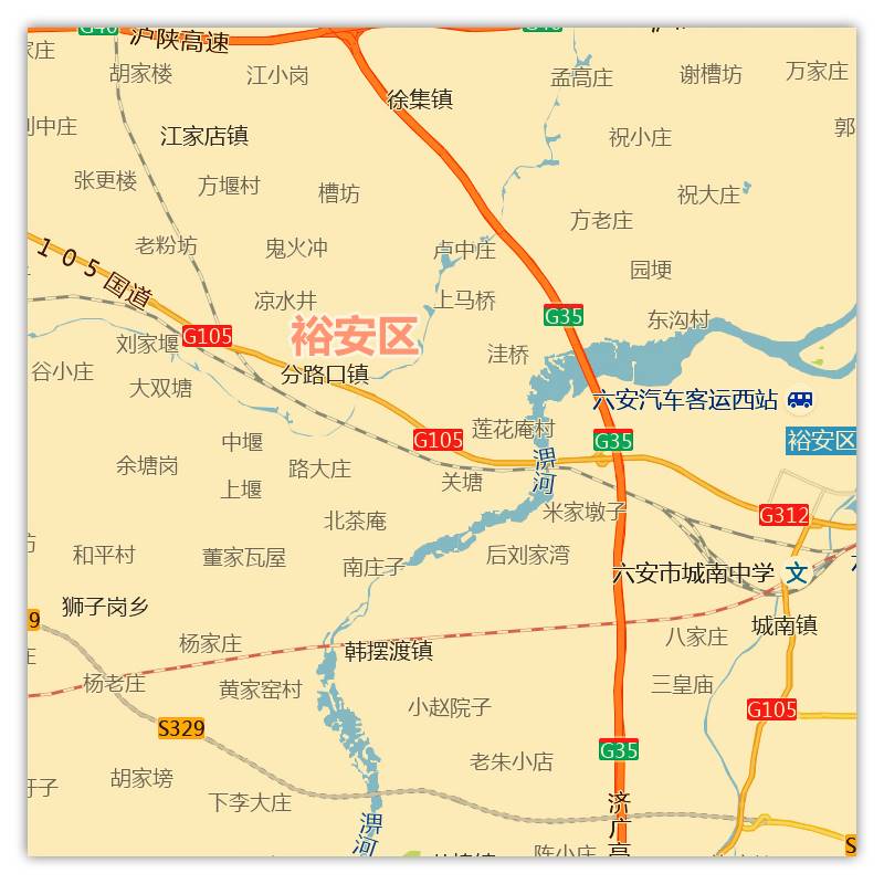 定制六安市地图2020新高清政区区划城区挂图办公室居家装饰画.