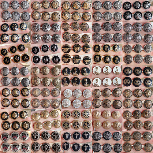 BeiEr金属纽扣时装西装大衣扣子