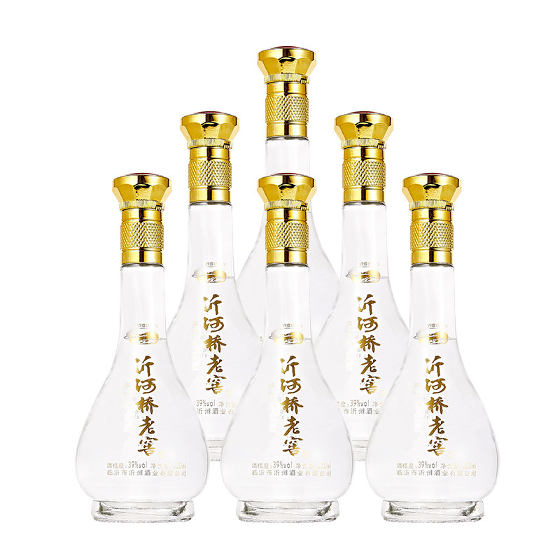 2022年山东52度纯粮食白酒沂河桥老窖固态法浓香型原浆口粮酒老酒