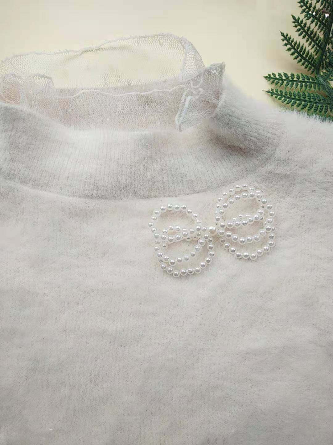 毛衣珍珠蝴蝶结胸针礼服西服别针外套连衣裙挂饰百搭甜美胸花装饰