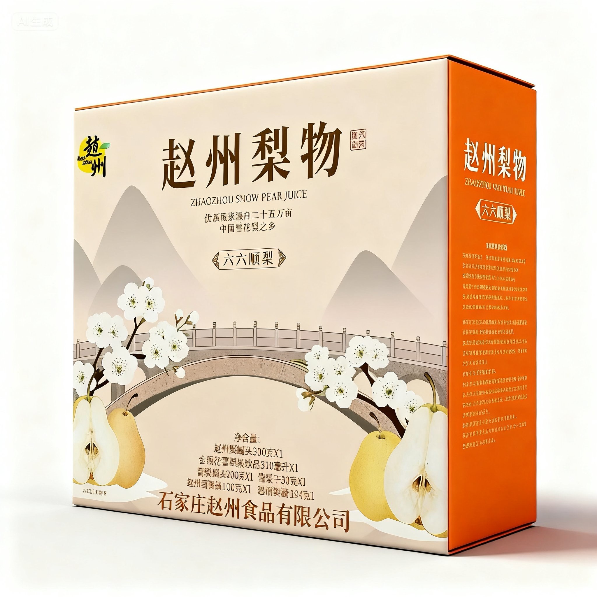 赵州梨物河北特产梨膏糖梨干梨汁