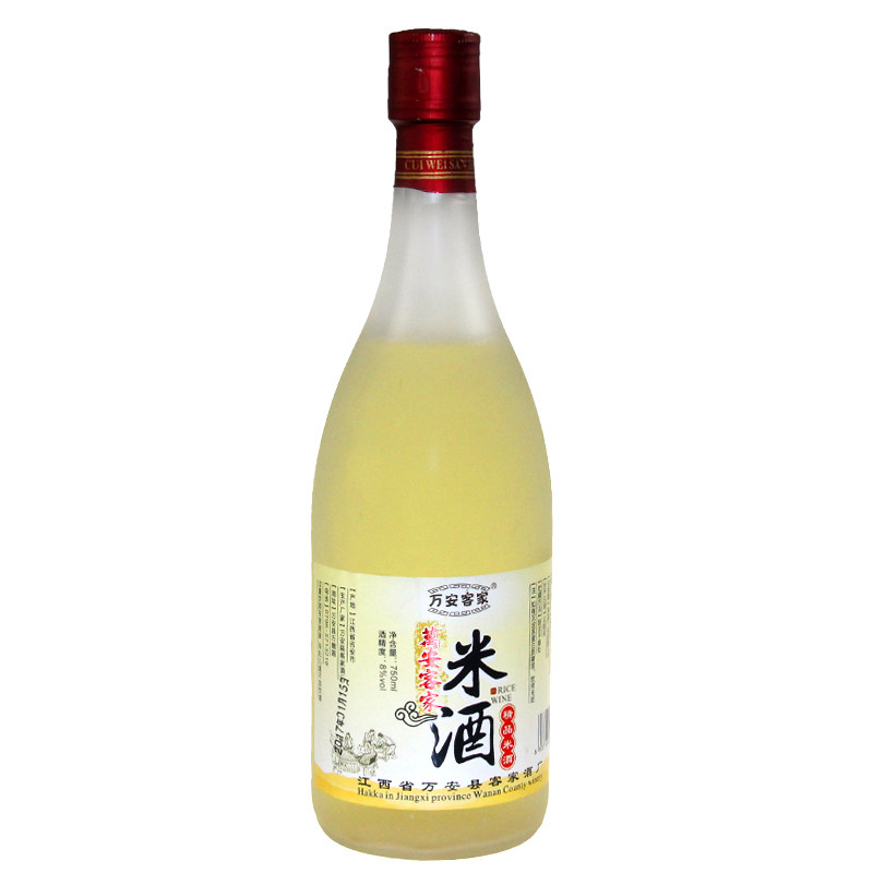 万安客家米工手工自酿750ml黄酒