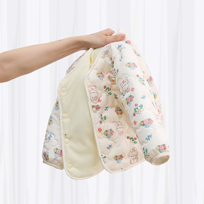 儿童棉服加绒内胆中大童校服内搭