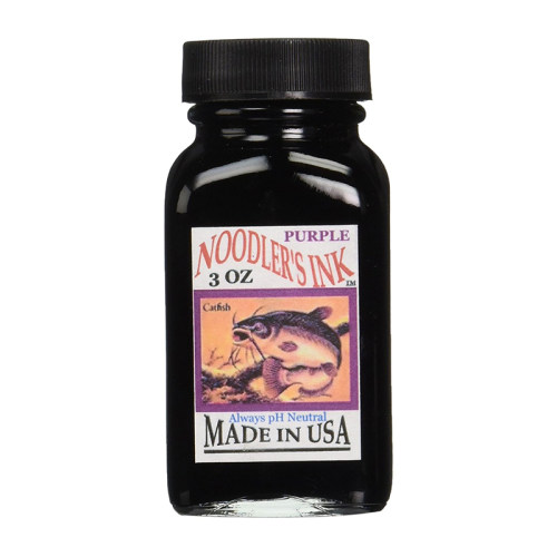 noodler鲶鱼墨水永恒黑防水钢笔