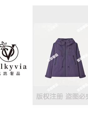 【Valkyvia/悠悠奢品】气质连帽抽身收腰夹克外套 045   LAW54019