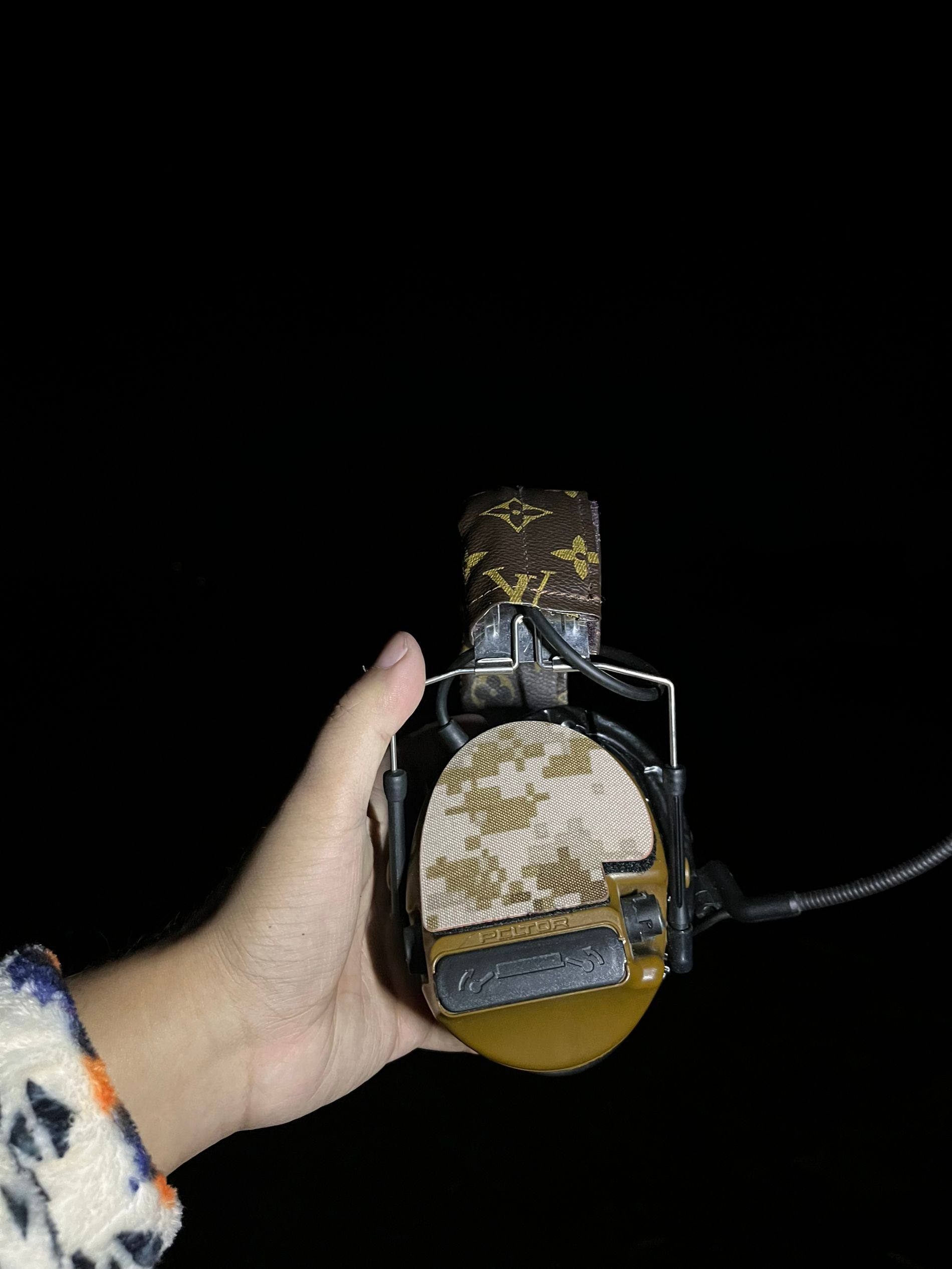 3m户外耳机COMTAC系列耳机魔术贴（II/III/V/VI）专用伪装贴布图片