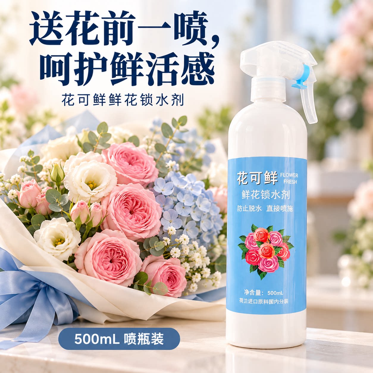 花可鲜锁水保鲜营养液