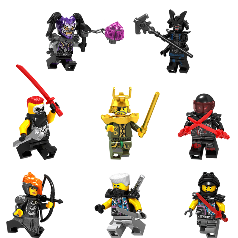 第九季幻影忍者拼装积木玩具