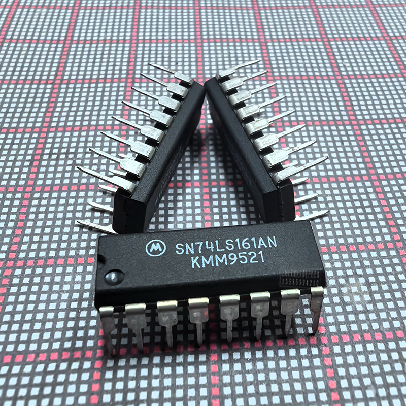 74LS161IC逻辑芯片集成电路MOT