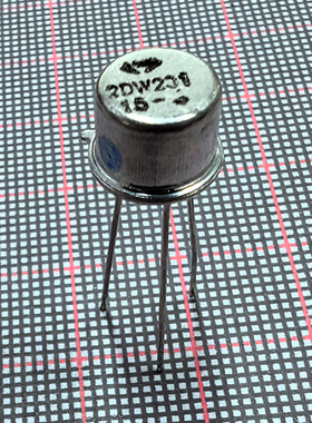 温度补偿稳压二极管 2DW230 2DW231 B4 TO-39 上海赛格市场现货