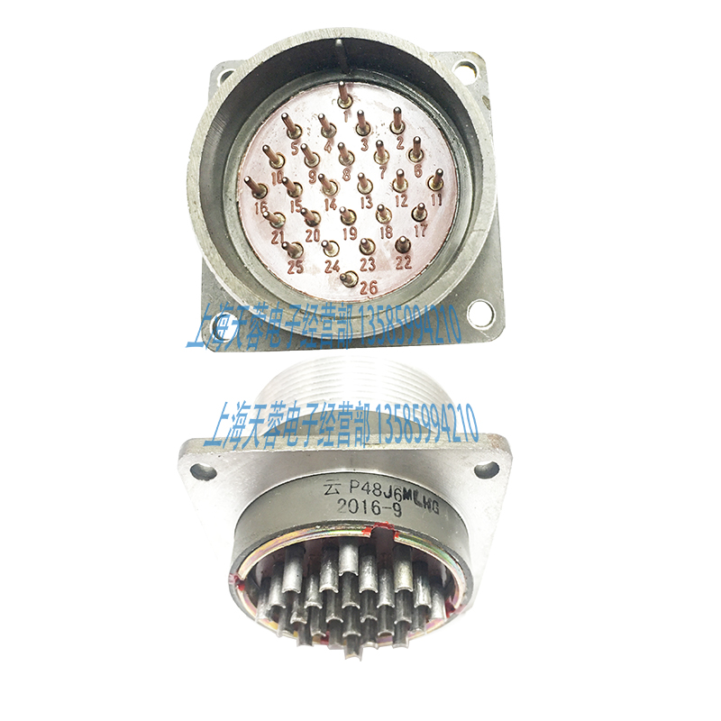 P48J6MLHG密封航空插座连接器